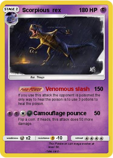 Pokemon Scorpious  rex