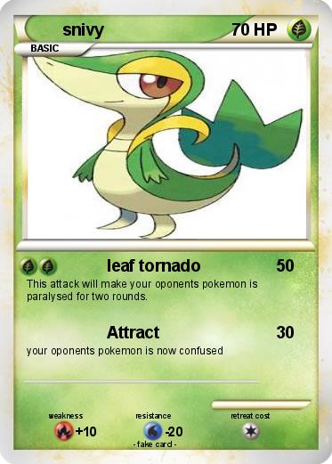 Pokemon snivy