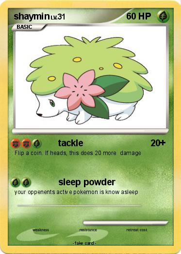 Pokemon shaymin