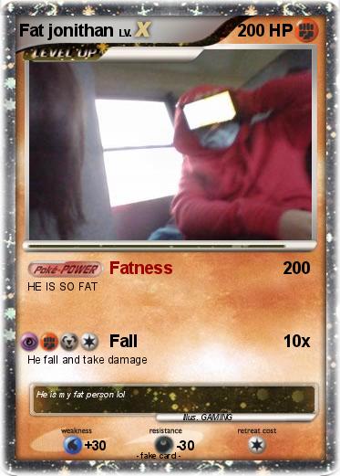 Pokemon Fat jonithan
