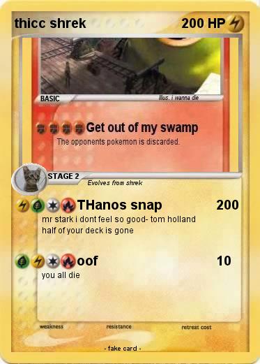 Pokemon thicc shrek