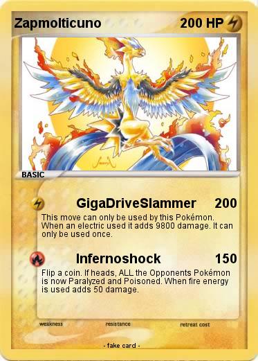 Pokemon Zapmolticuno
