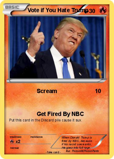 Pokemon Vote if You Hate Trump