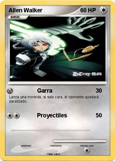 Pokemon Allen Walker