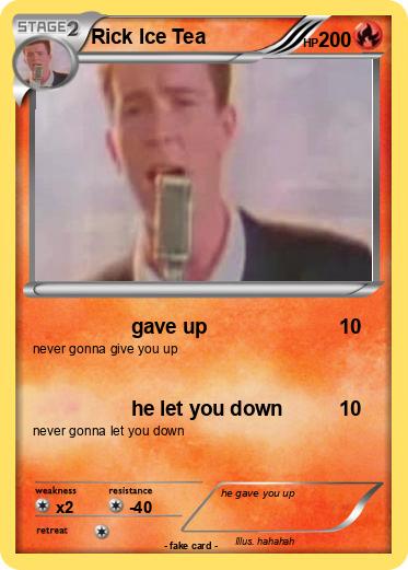 Pokemon Rick Ice Tea