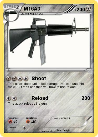 Pokemon M16A3