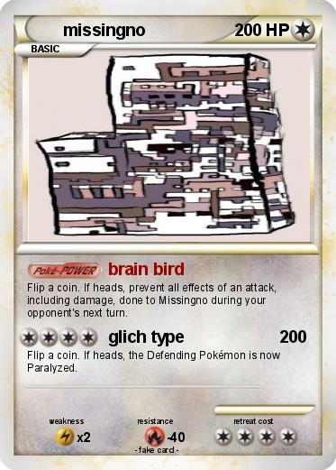 Pokemon missingno
