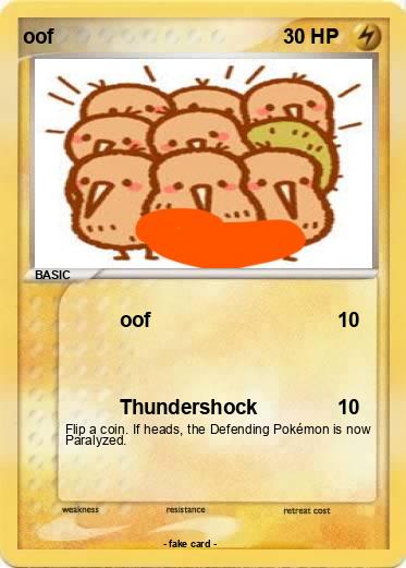 Pokemon oof