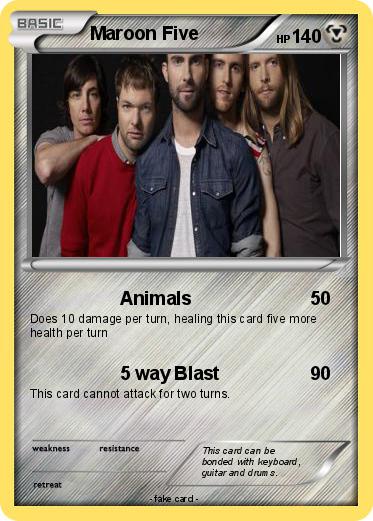 Pokemon Maroon Five