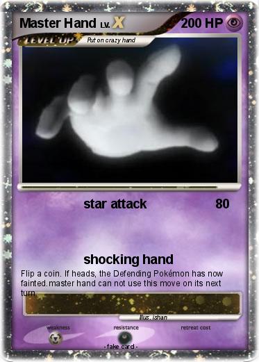 Pokemon Master Hand