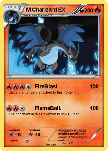 Pokemon M Charizard EX