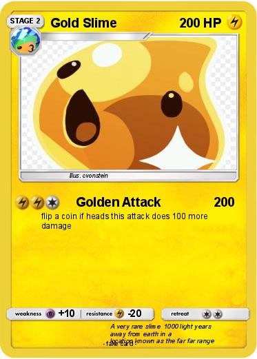 Pokemon Gold Slime