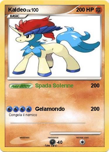 Pokemon Kaldeo