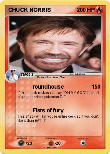 Pokemon CHUCK NORRIS
