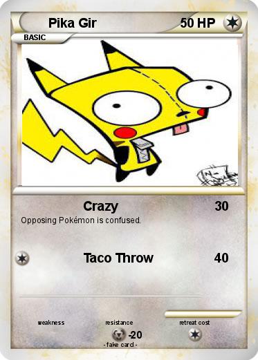 Pokemon Pika Gir