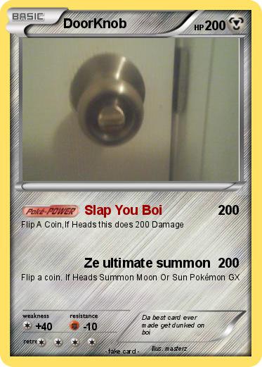 Pokemon DoorKnob