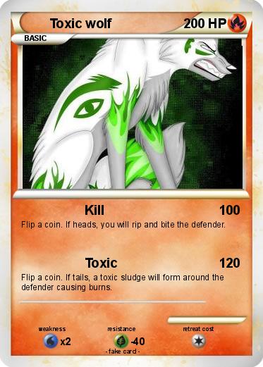 Pokemon Toxic wolf