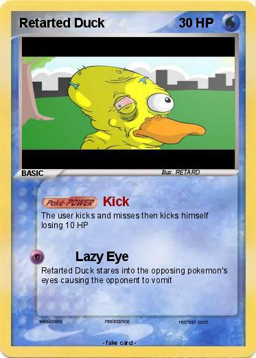 Pokemon Retarted Duck
