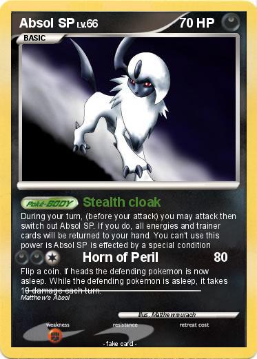 Pokemon Absol SP