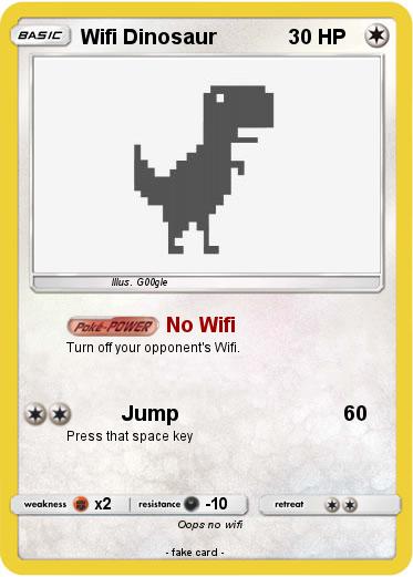 Pokemon Wifi Dinosaur