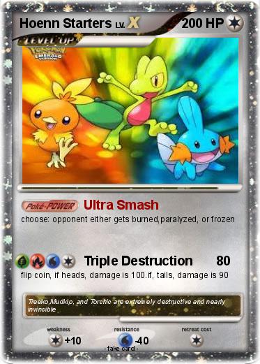 Pokemon Hoenn Starters
