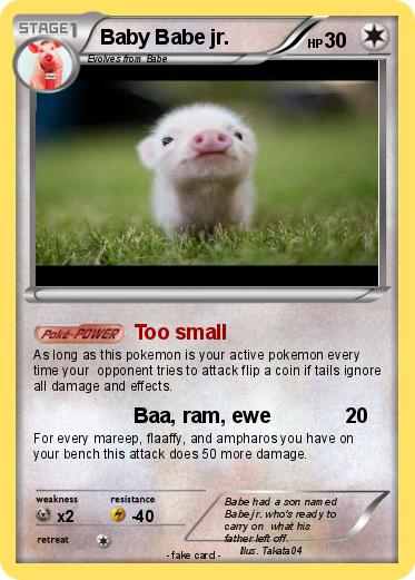 Pokemon Baby Babe jr.