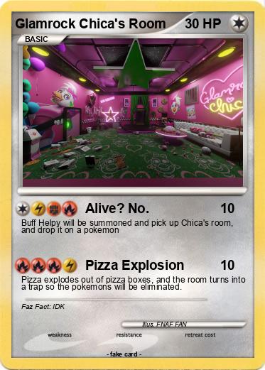 Pokemon Glamrock Chica's Room