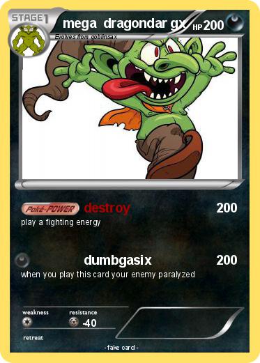 Pokemon mega  dragondar gx