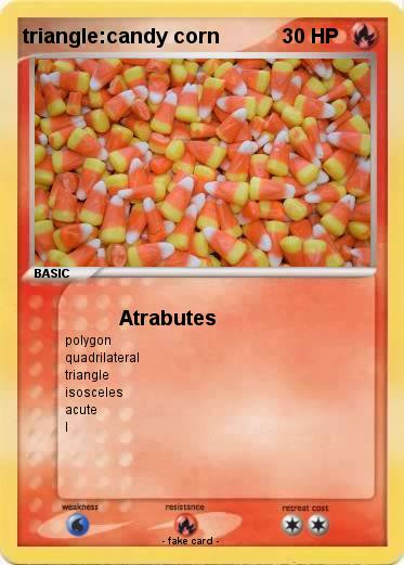Pokemon triangle:candy corn