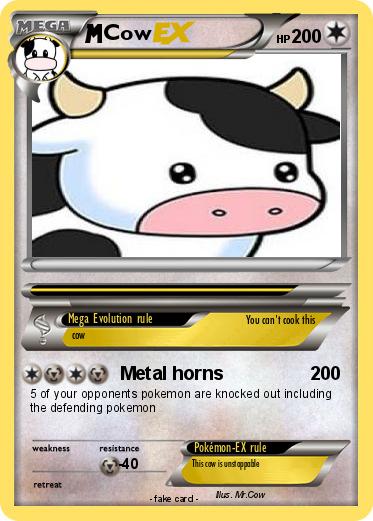 Pokemon Cow
