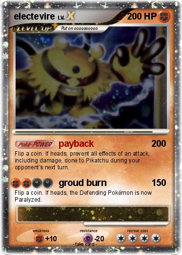 Pokemon electevire