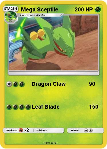 Pokemon Mega Sceptile