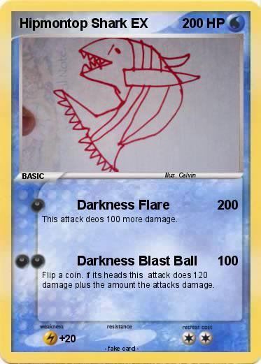 Pokemon Hipmontop Shark EX