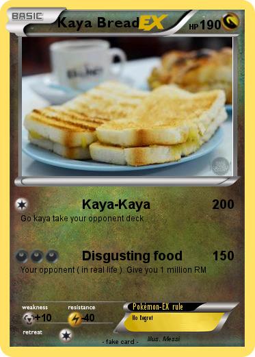 Pokemon Kaya Bread
