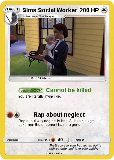 Pokemon Sims Social Worker