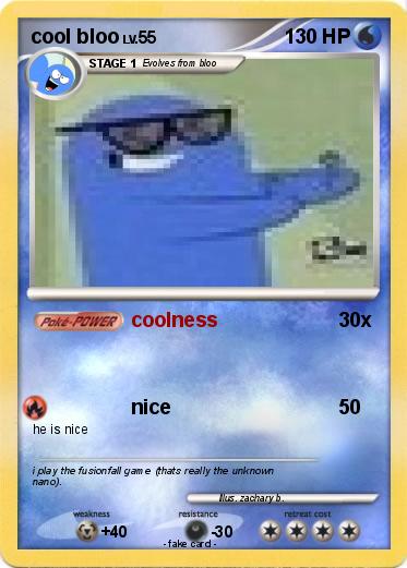 Pokemon cool bloo