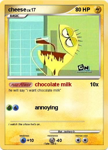 Pokemon cheese