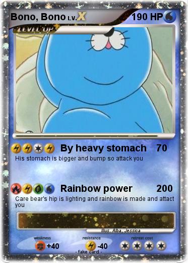 Pokemon Bono, Bono