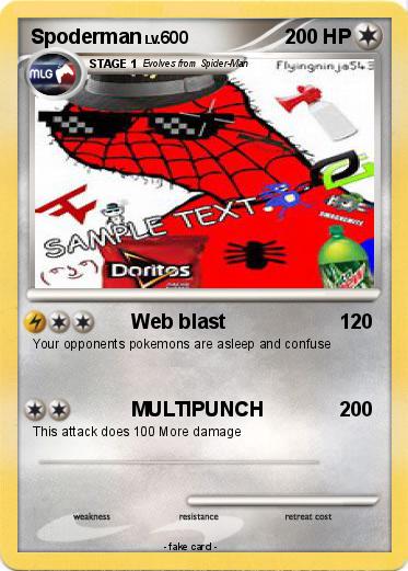 Pokemon Spoderman