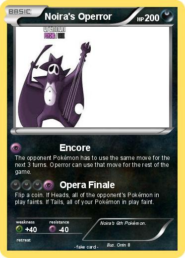 Pokemon Noira's Operror