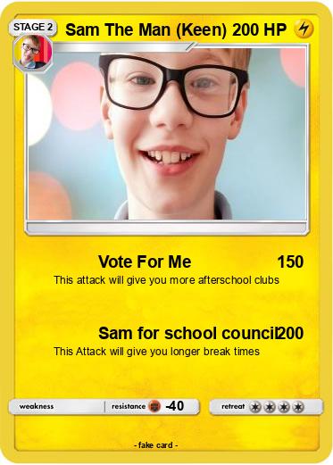 Pokemon Sam The Man (Keen)