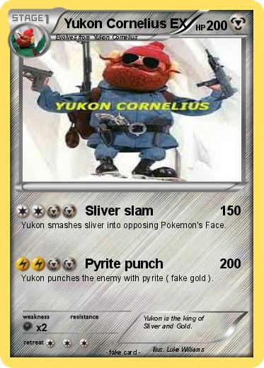 Pokemon Yukon Cornelius EX