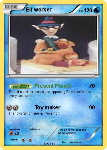 Pokemon Elf worker
