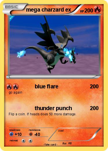 Pokemon mega charzard ex