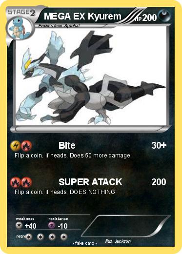 Pokemon MEGA EX Kyurem