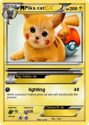 Pokemon Pika cat