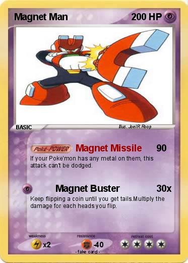 Pokemon Magnet Man