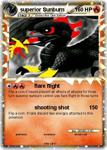 Pokemon superior Sunburn