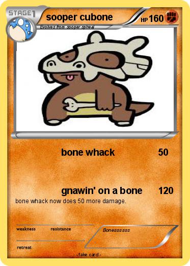 Pokemon sooper cubone