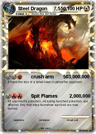 Pokemon Steel Dragon     7,550,